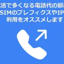 就活で多くなる電話代の節約に格安SIMのプレフィクスやIP電話の利用をオススメします